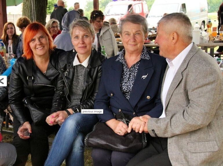 Majków Duży bawił się w deszczu