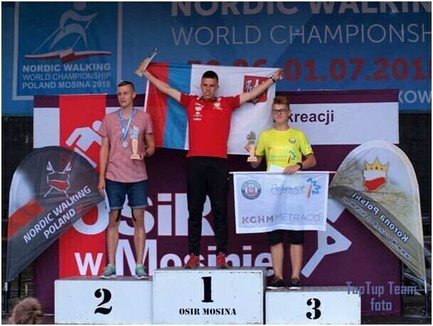 Jakub Deląg mistrzem świata w Nordic Walking