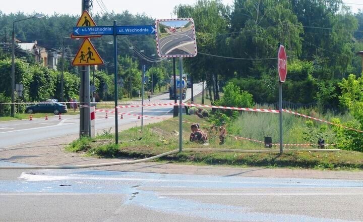 Uszkodzili gazociąg podczas prac drogowych