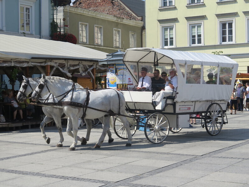 Piotrkowianie podróżowali w starym stylu
