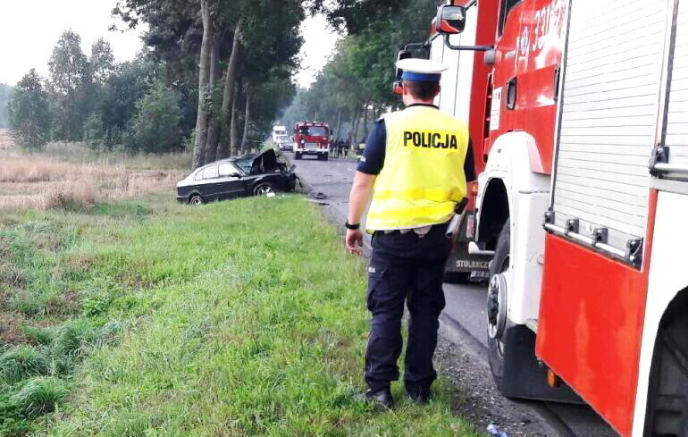 Tragedia w gminie Sulejów. Dwie osoby nie żyją
