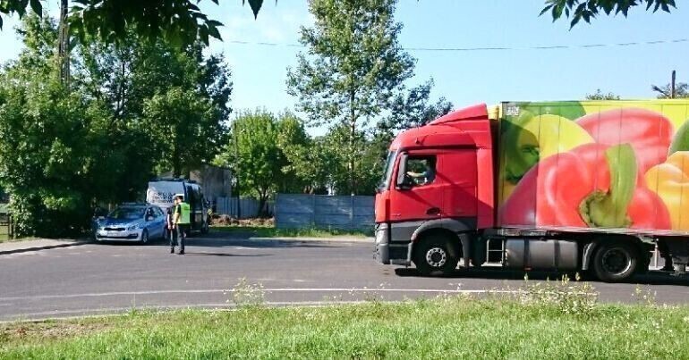 Drogówka kontrolowała kierowców tirów