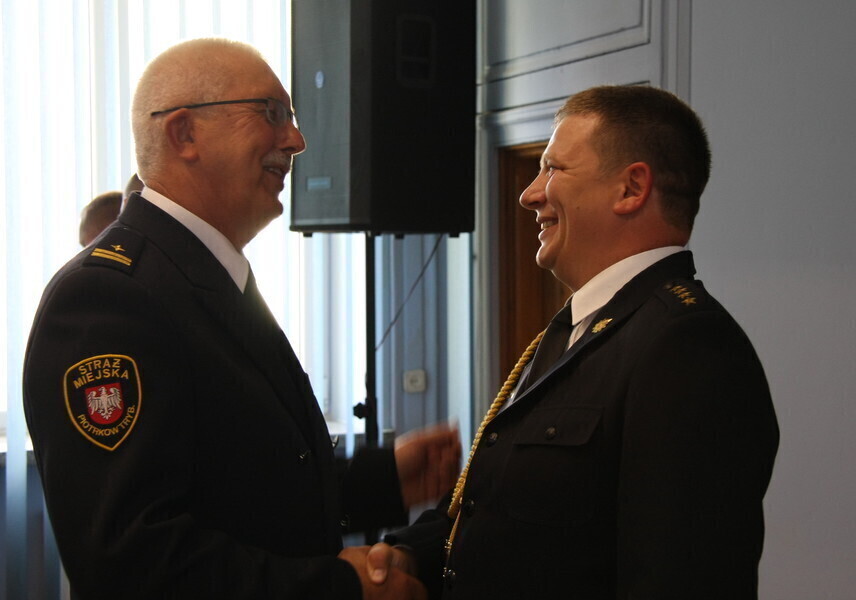 Strażacy powitali nowego komendanta