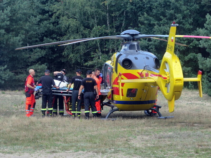 Wybuchła butla z gazem w Barkowicach Mokrych