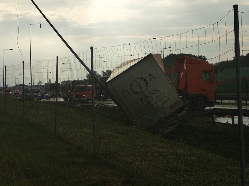 Seria zdarzeń drogowych w naszym regionie