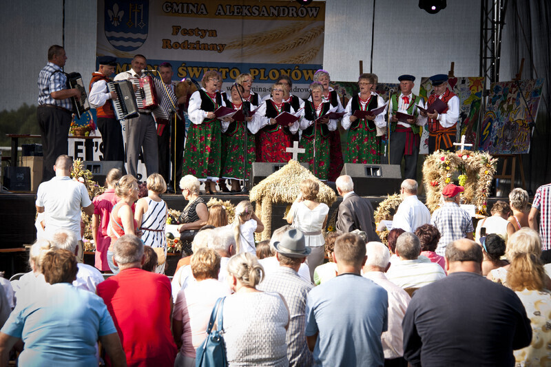 Gminne Święto Plonów w Aleksandrowie