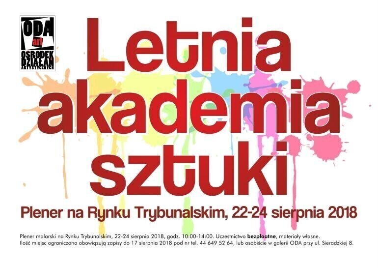 Zapraszają na plener malarski