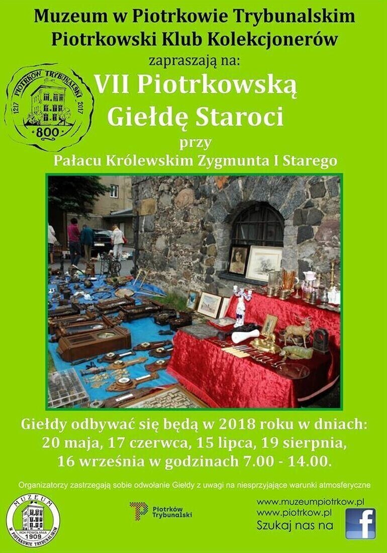 Muzeum w Piotrkowie zaprasza na sierpniową giełdę staroci
