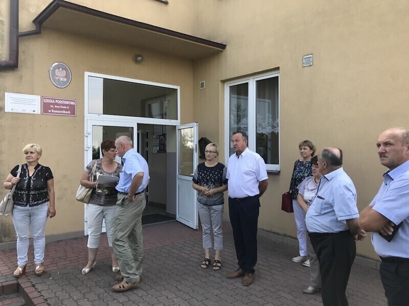 Radni Wolborza obejrzeli szkoły