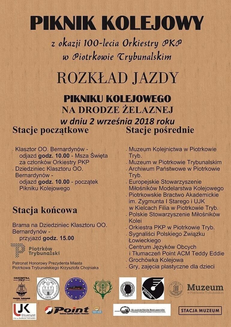 W niedzielę piknik kolejowy