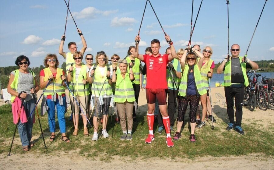 Z mistrzem świata spacerowali po Wierzejach