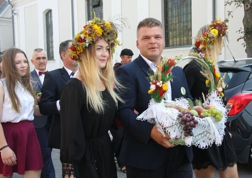 Dożynki gminno-parafialne w Wolborzu