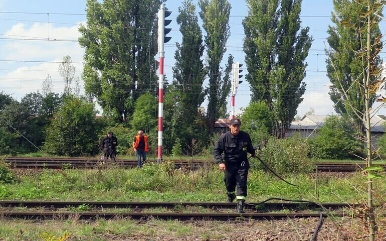 Zwłoki mężczyzny w pobliżu torów