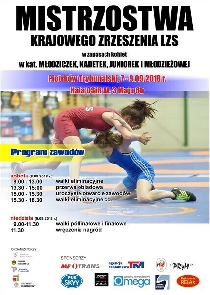 Młode zapaśniczki znów zmierzą się w Hali Relax