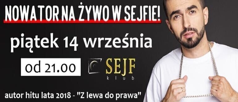 Autor hitu lata na żywo w Piotrkowie