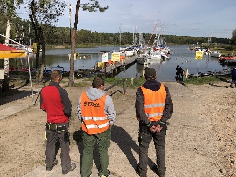 Aresztanci posprzątali