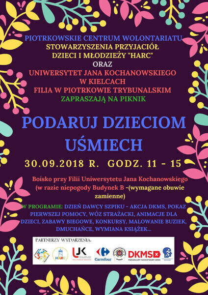 Podaruj dzieciom uśmiech w Piotrkowie