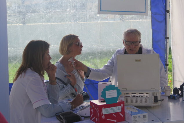 Piotrkowianie badali się podczas Dni Zdrowia i Rodziny