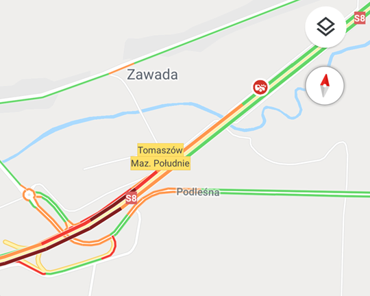 22-letni motocyklista zginął w wypadku na trasie s8