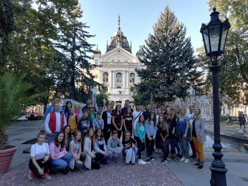 Uczniowie z Aleksandrowa na Słowacji