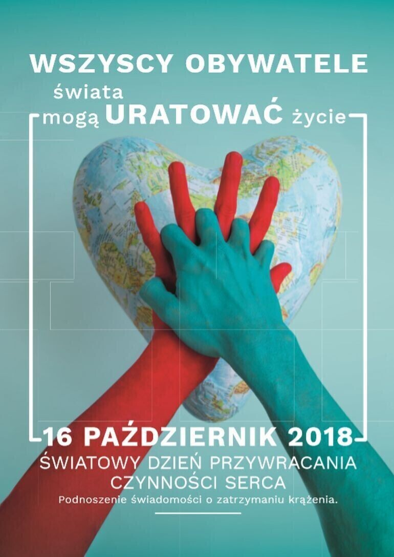 Europejski Dzień Przywracania Czynności Serca razem z uczniami piotrkowskich szkół