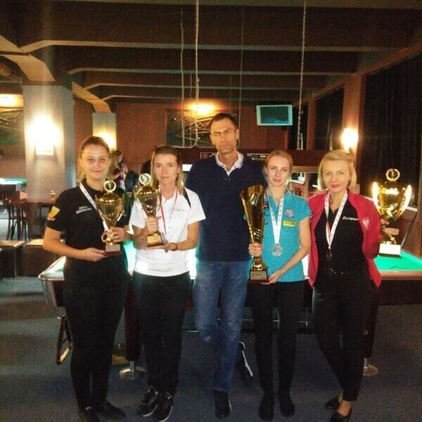 Bilardziści z Rękoraja z kolejnymi trofeami