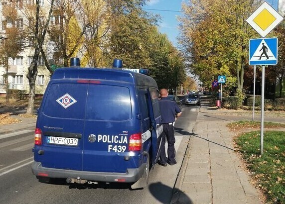 Osiedle Wyzwolenia Kobieta potrącona na pasach