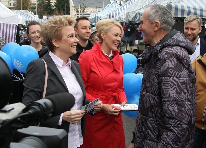 Hanna Zdanowska murem za Marleną Wężyk-Głowacką