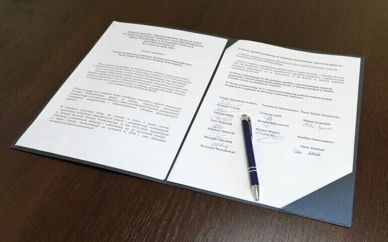 Koalicja w Radzie Powiatu zawiązana AKTUALIZACJA