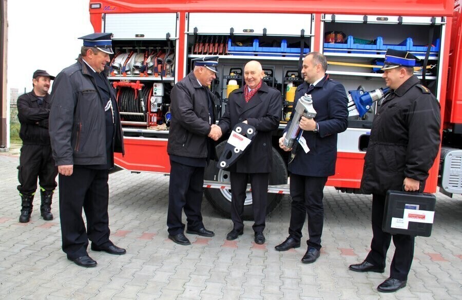 OSP Rękoraj z lepszym wyposażaniem