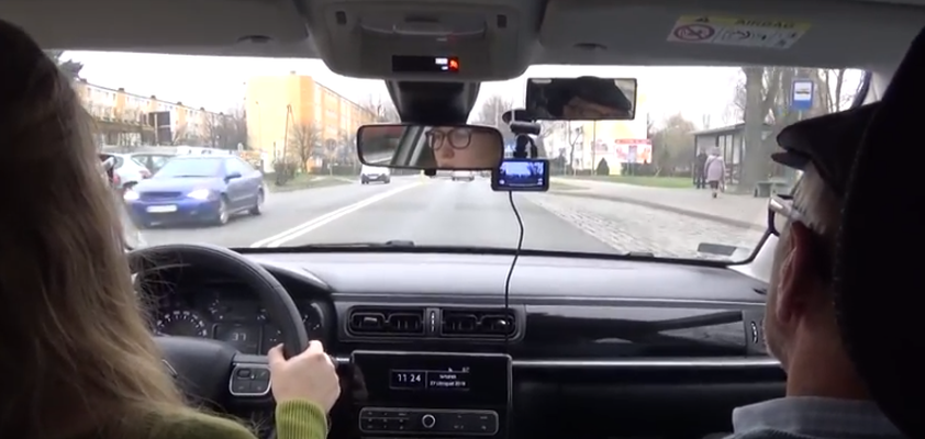 Jeździmy po mieście razem z nauką jazdy VIDEO