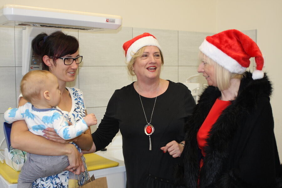 Mikołajki w szpitalu przy Roosevelta