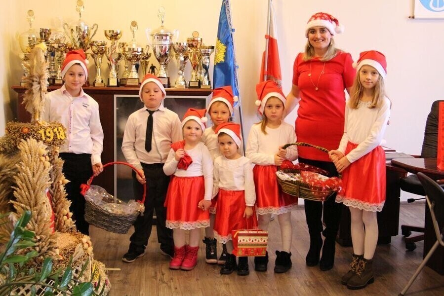 Mikołajki odwiedziły Urząd Gminy