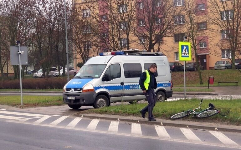 Potrącił i uciekł. Był pijany