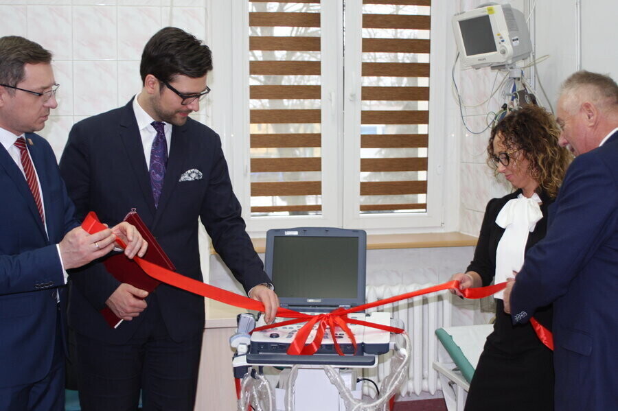 Nowy sprzęt medyczny w szpitalu przy Roosevelta