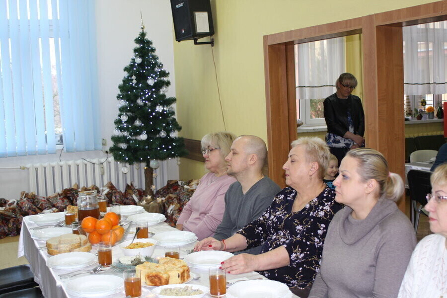Podopieczni piotrkowskiego DDPS-u przełamali się opłatkiem