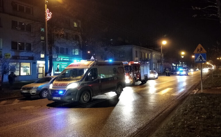 Stłuczka na Słowackiego