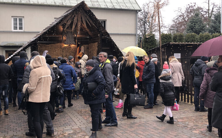 Żywa szopka u ojców Bernardynów