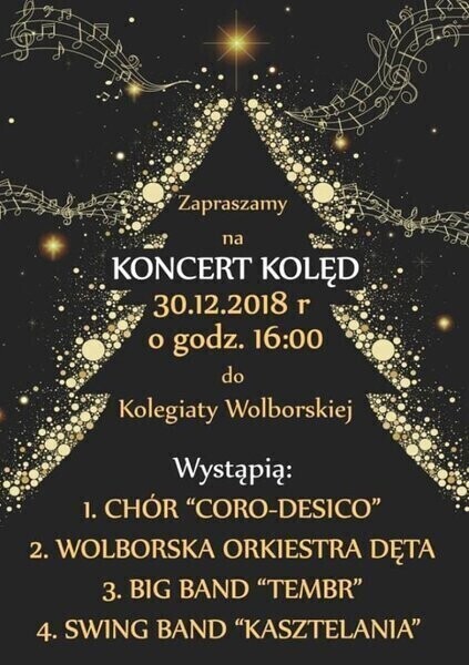 Koncert kolęd w Kolegiacie Wolborskiej