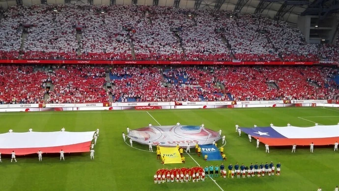 Piotrkowianie kibicowali Polakom w Poznaniu