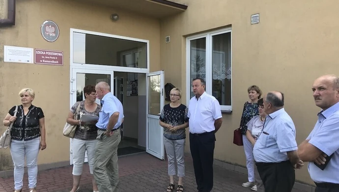 Radni Wolborza obejrzeli szkoły