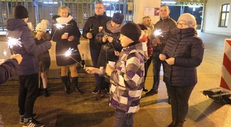 Piotrkowianie powitali nowy rok