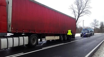 Spowodował kolizję, oszukał tachograf 