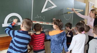 Przedszkolaki odwiedziły SP 5 