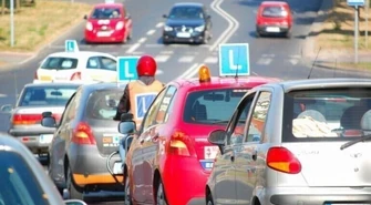 Kursant miał prawie promil alkoholu. Obok siedział instruktor 