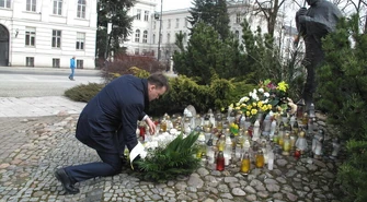 W Piotrkowie też pamiętali o  Janie Pawle II