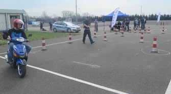 Drogowe zmagania młodzieży w piotrkowskim Wordzie