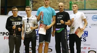Kickbokserzy trzykrotnie na podium mistrzostw kraju