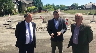 Rondo w Młoszowie już widać