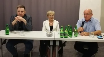 Dyskutowali o roli mediów (VIDEO)